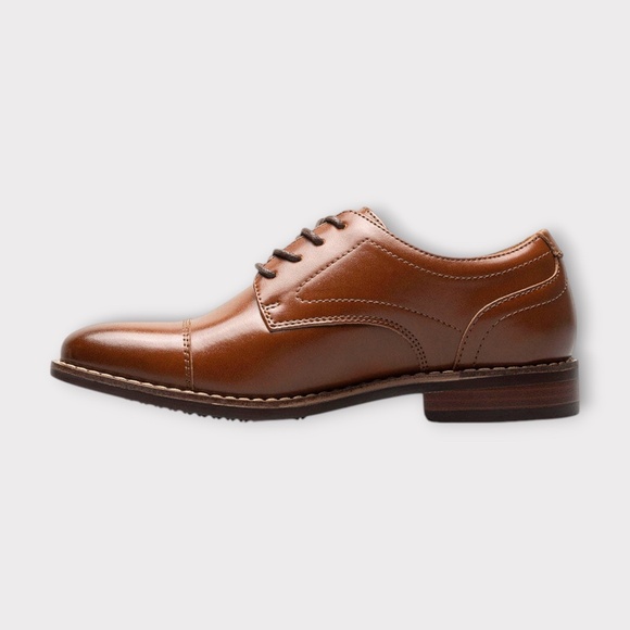 Juniors Florsheim Rucci Cap Toe Oxford in Cognac. 16687 221 - Picture 4 of 6